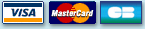 We accept VISA and MasterCard credit cards.
