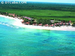 Akumal. Bird`s-eye view