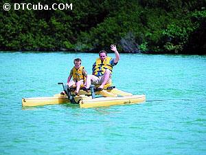 Xpu-Ha Ecological Park. Water sports