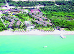 Bird`s-eye view of Cozumel.