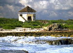 Cozumel. Rustic lookout