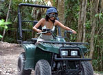 ATV ride in the jungle.