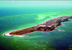 Holbox. Bird`s-eye view