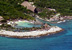 Xcaret. Bird`s-eye view